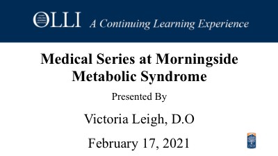 Click here to view Metabolic Syndrome