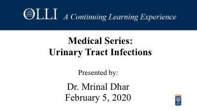Click here to view the Urinary Tract Infection video
