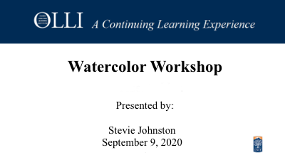 Click here to view Watercolor Workshop
