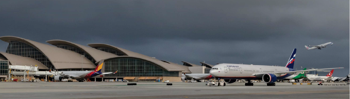 Planes at LAX