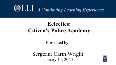 Click here to view Citizen's Academy video.