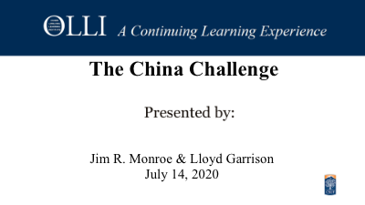 Click here to view China Challenge.