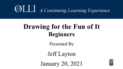 Click here to see the beginning Drawing for 1-20-21