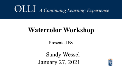 Click here to view Watercolor Workshop