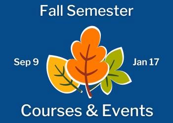 Fall 2023 Courses and Events