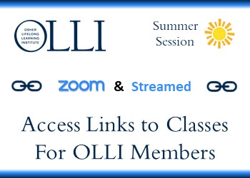 Zoom Links (OLLI members only)