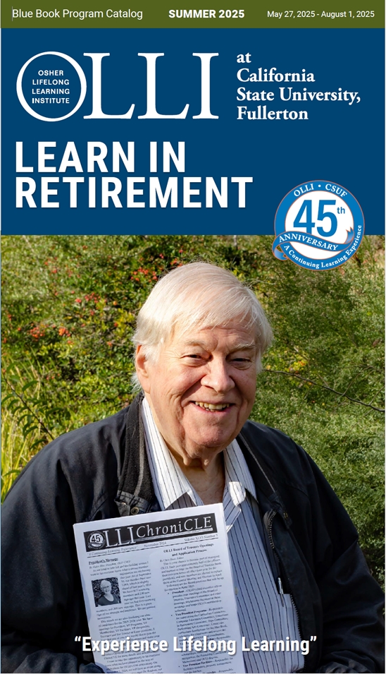 Spring 2025 Blue Book cover