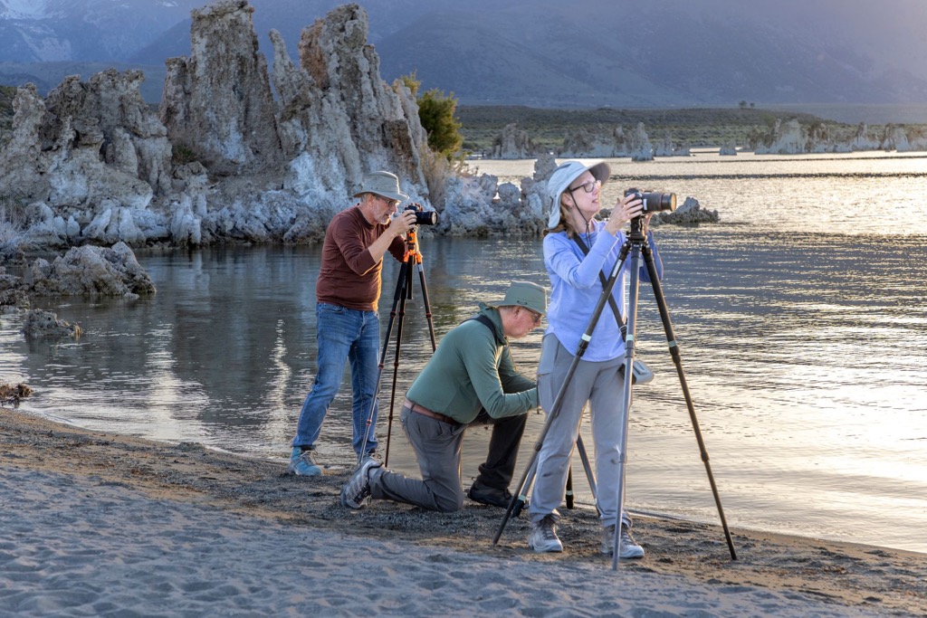 olli members in a scenic landscape